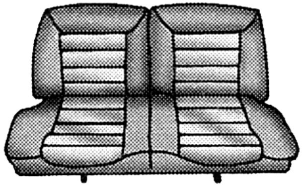 Housses de banquette arrière pour cabriolet