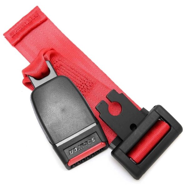 extension de ceinture rouge avec boucle pour ceintures SECURON uniquement (longueur : 40cm)